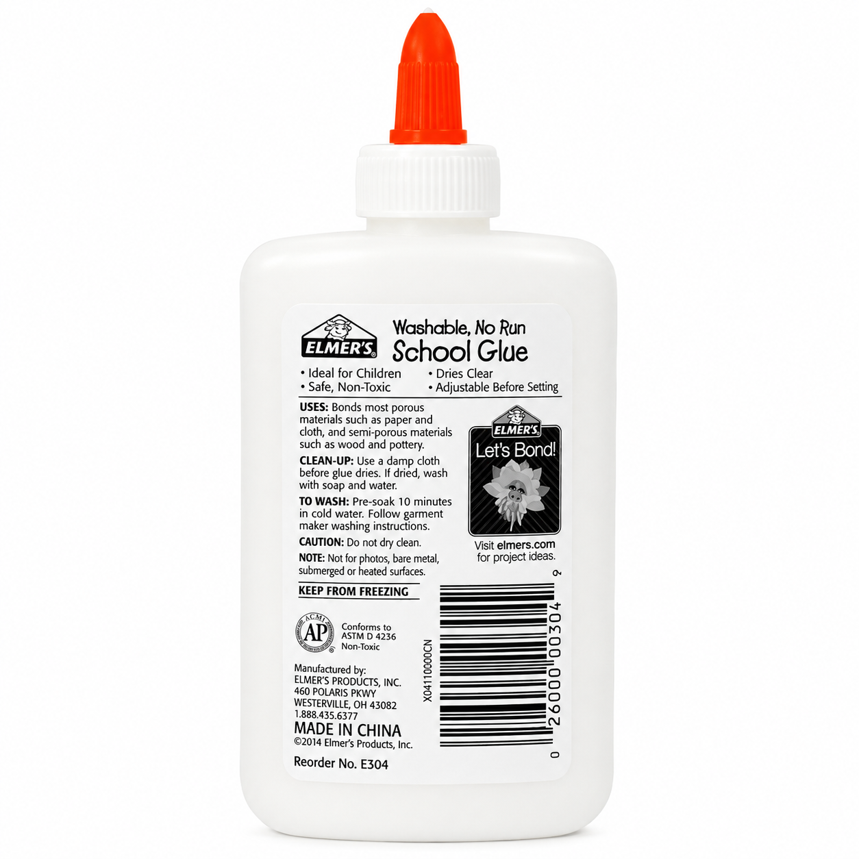 Elmer's Washable School Glue - 4 fl oz