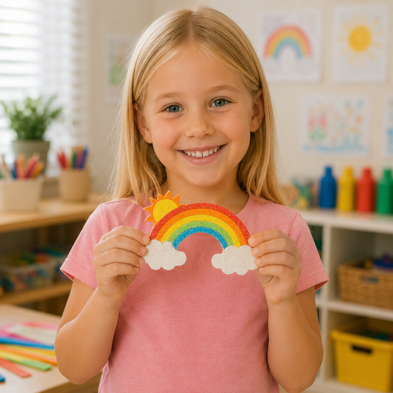 Rainbow Sand Art Pictures (24 Pack)