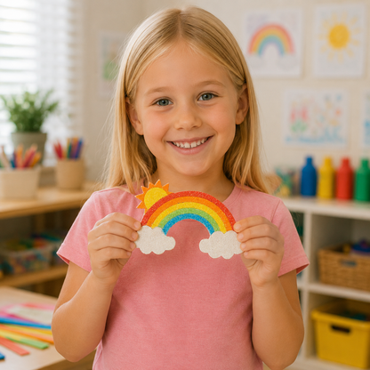 Rainbow Sand Art Pictures (24 Pack)