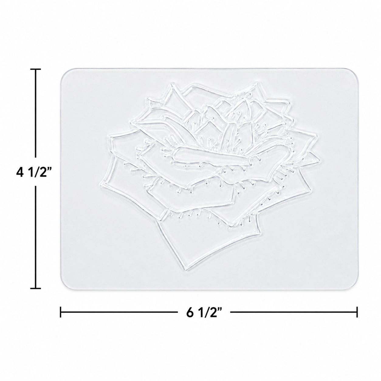 Flower Rubbing Plates (Set of 16)
