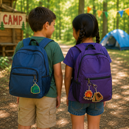 Color Your Own Camp Keychains (12 Pack)