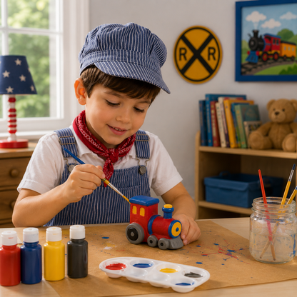 DIY Ceramic Trains (12 Pack)