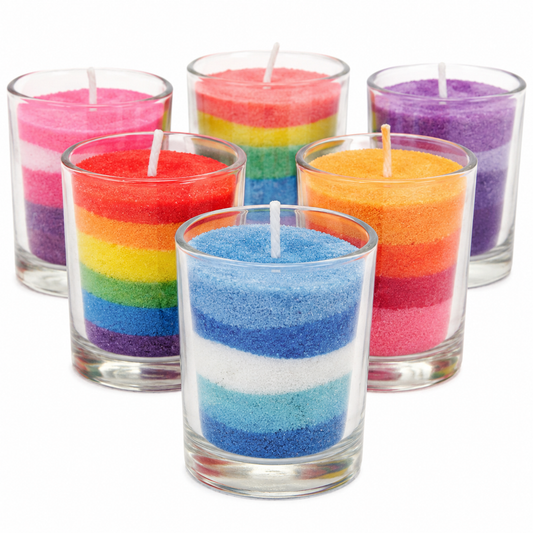 DIY Wax Candle Votives (12 Pack)