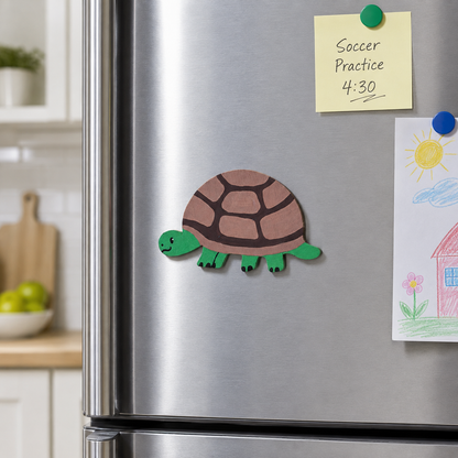 DIY Wooden Animal Magnets (24 Pack)