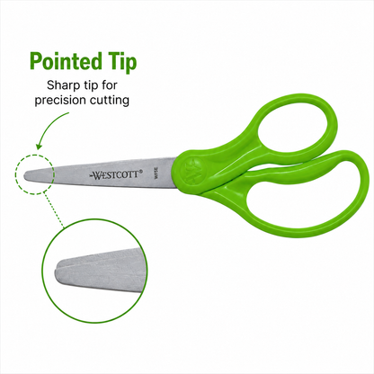 Westcott Kids' Scissors - Pointed (6 Pack)