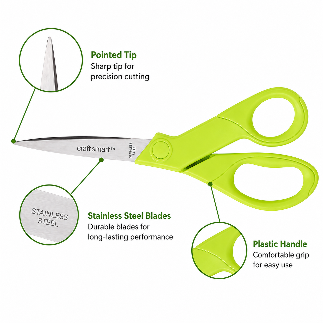 Craft Smart Bent Scissors