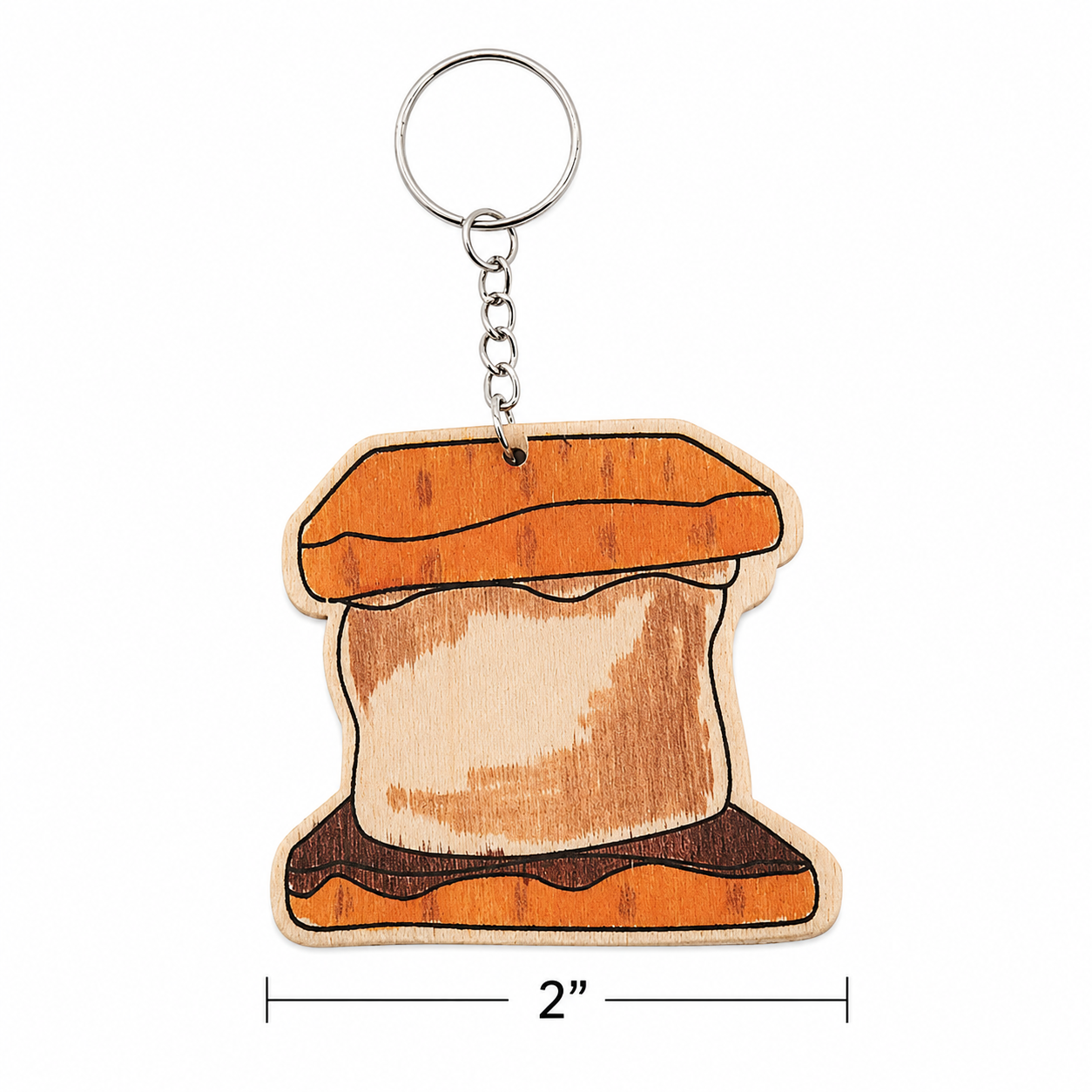 Color Your Own Camp Keychains (12 Pack)