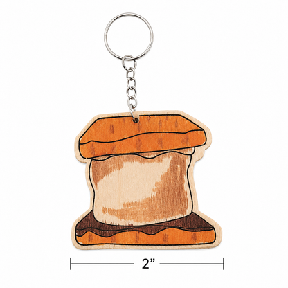 Color Your Own Camp Keychains (12 Pack)