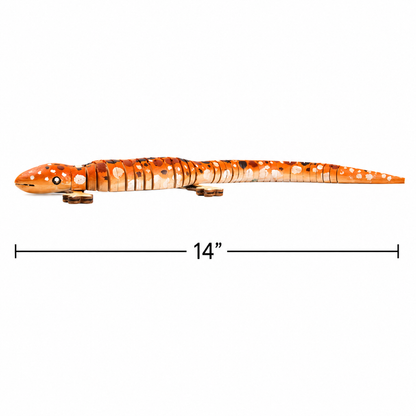 Flexible Wooden Lizards (12 Pack)