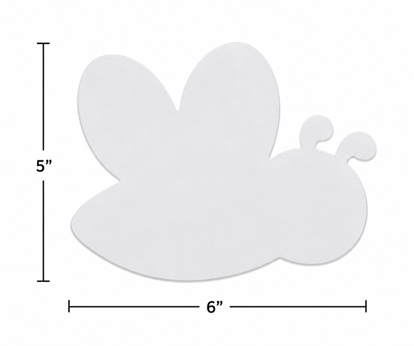 DIY Spring Bug Watercolor Shapes (50 Pack)