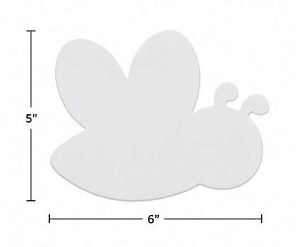 DIY Spring Bug Watercolor Shapes (50 Pack)