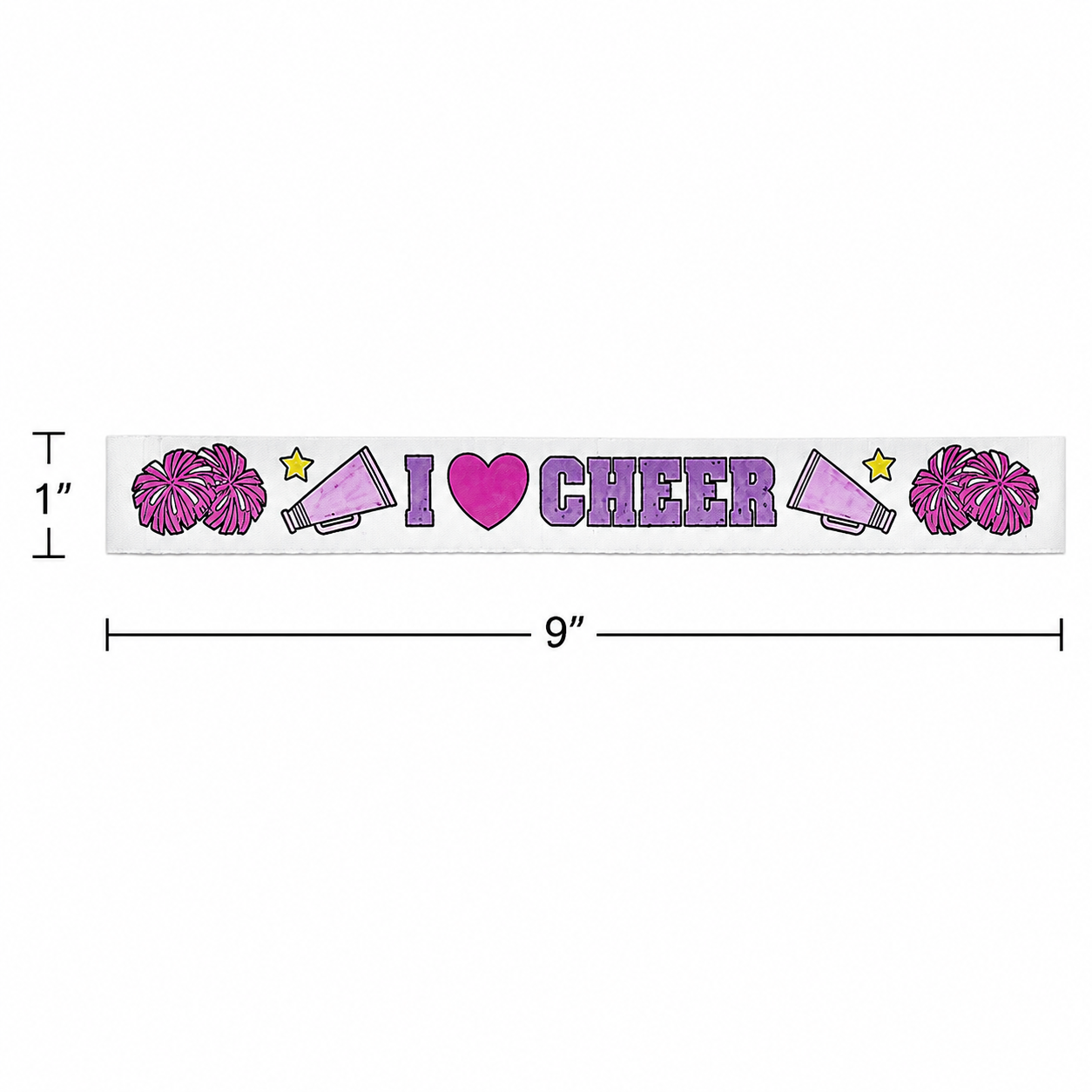 Color Your Own Cheer Slap Bracelets (48 Pack)