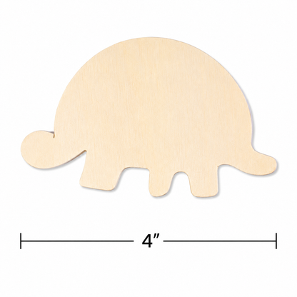 DIY Wooden Animal Magnets (24 Pack)