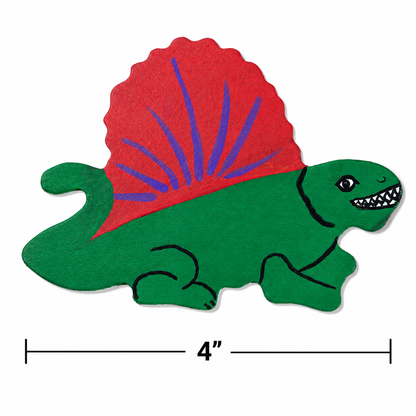 DIY Wooden Dinosaur Pins (24 Pack)