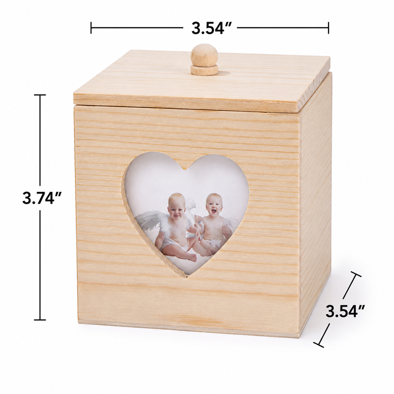 DIY Wooden Photo Boxes (6 Pack)