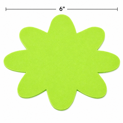 Foam Flower Shapes (35 Pack)