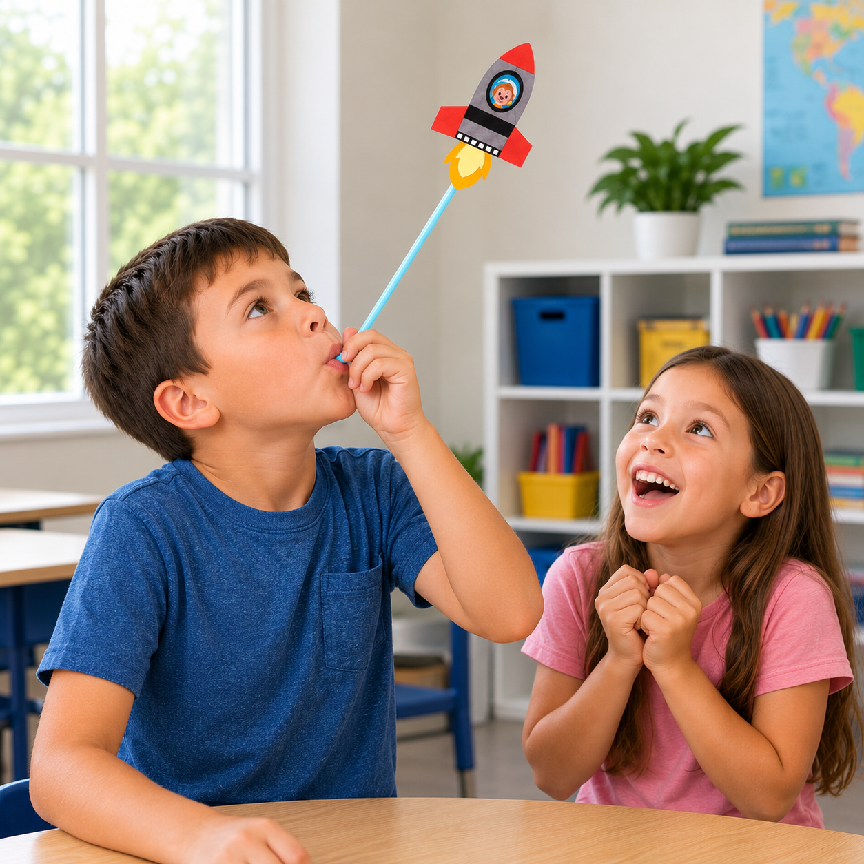 DIY Straw Rockets (12 Pack)
