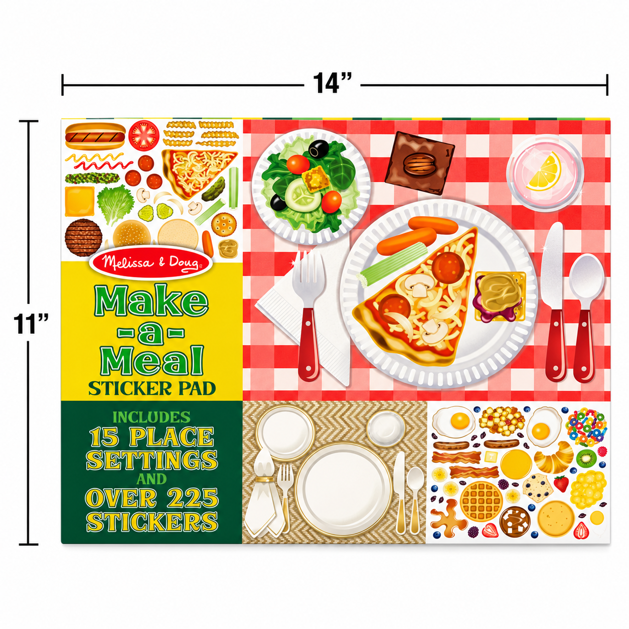 Make-a-Meal Sticker Pad
