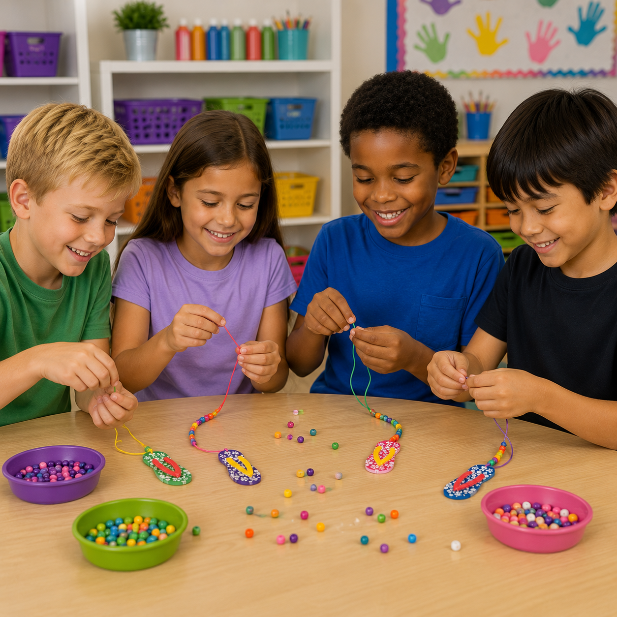 Flip-Flop Necklaces (12 Pack)