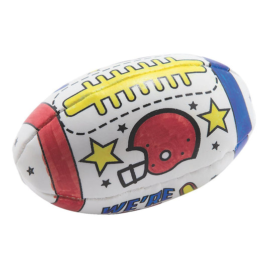 Color Your Own Footballs (12 Pack)