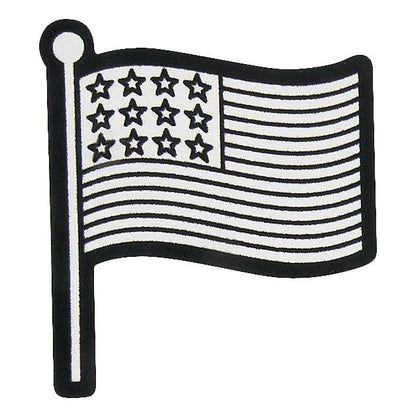 Color Your Own Patriotic Fuzzy Magnets (12 Pack)