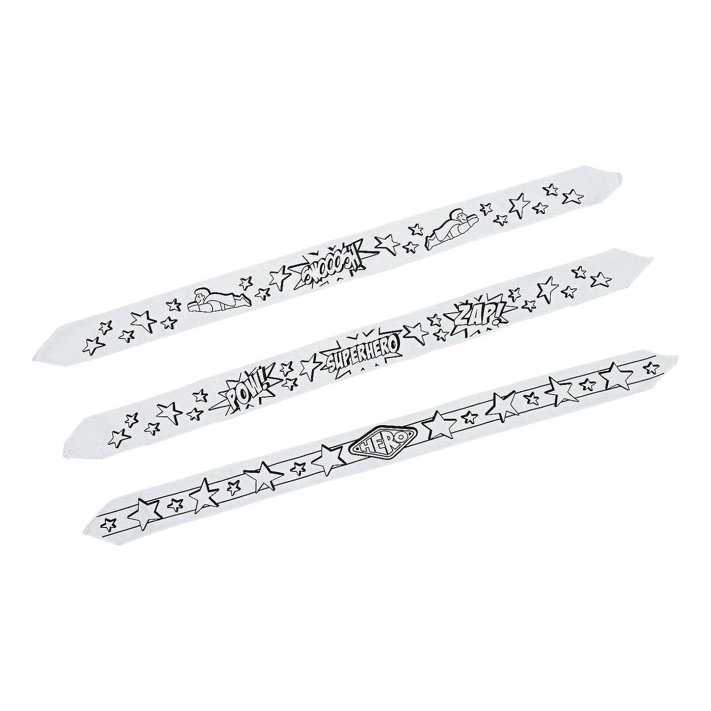 Color Your Own Superhero Headbands (12 Pack)