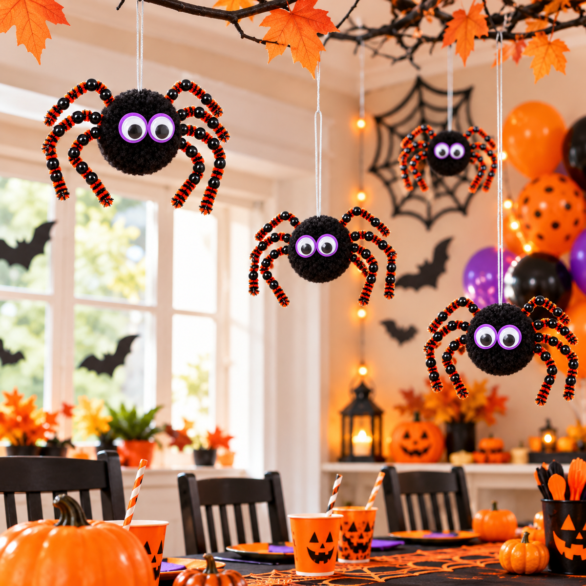 DIY Halloween Spider Craft Kit