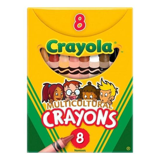 Crayola Colors of The World Crayons (8 Colors)