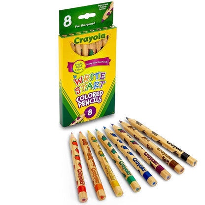 Crayola Write Start Colored Pencils - 8 Colors
