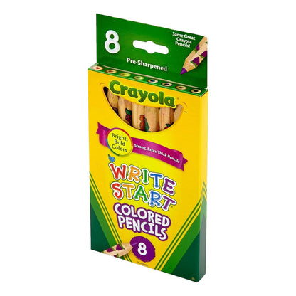 Crayola Write Start Colored Pencils - 8 Colors