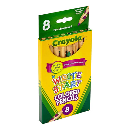 Crayola Write Start Colored Pencils - 8 Colors