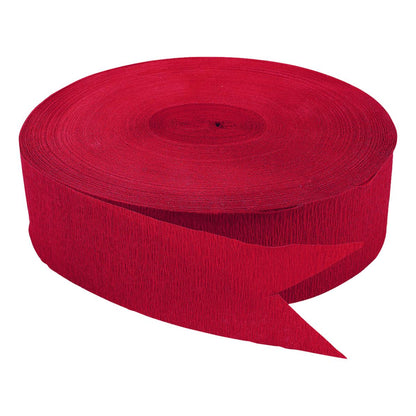 Crepe Paper Streamers - Red