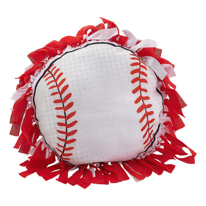 DIY Baseball Fleece Tied Pillows (6 Pack)