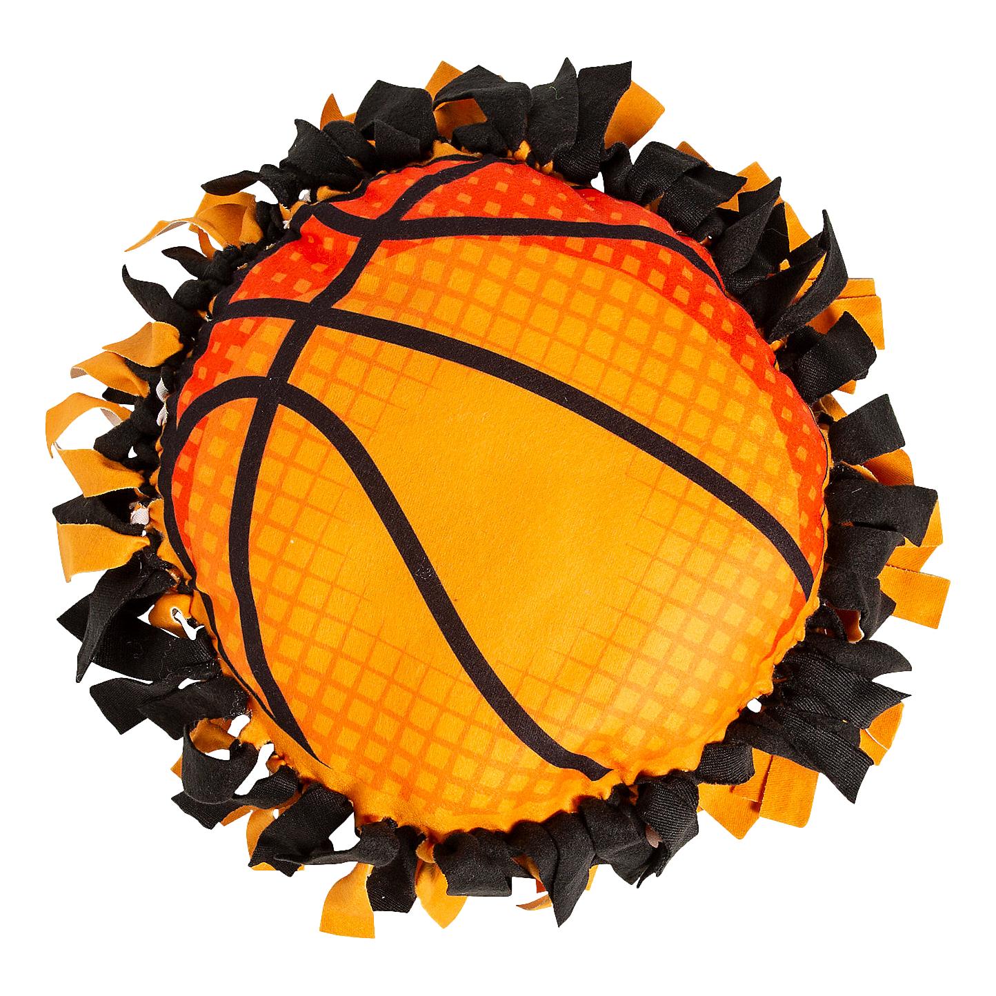 DIY Basketball Fleece Tied Pillows (6 Pack)