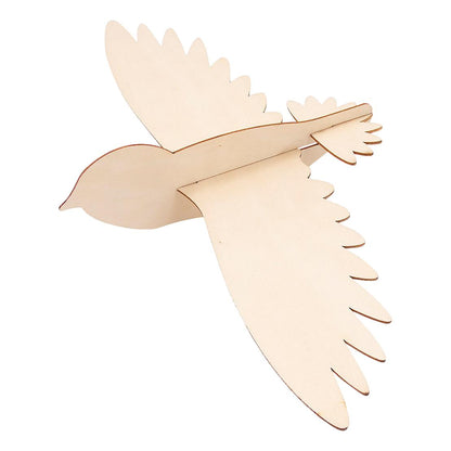 DIY Unfinished Wood Bird Gliders (12 Pack)