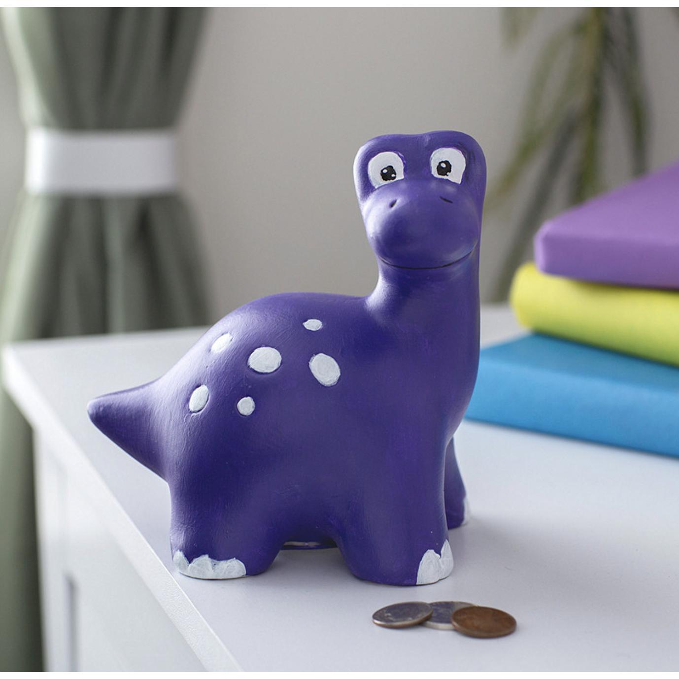 DIY Ceramic Dinosaur Banks (12 Pack) - EconoCrafts