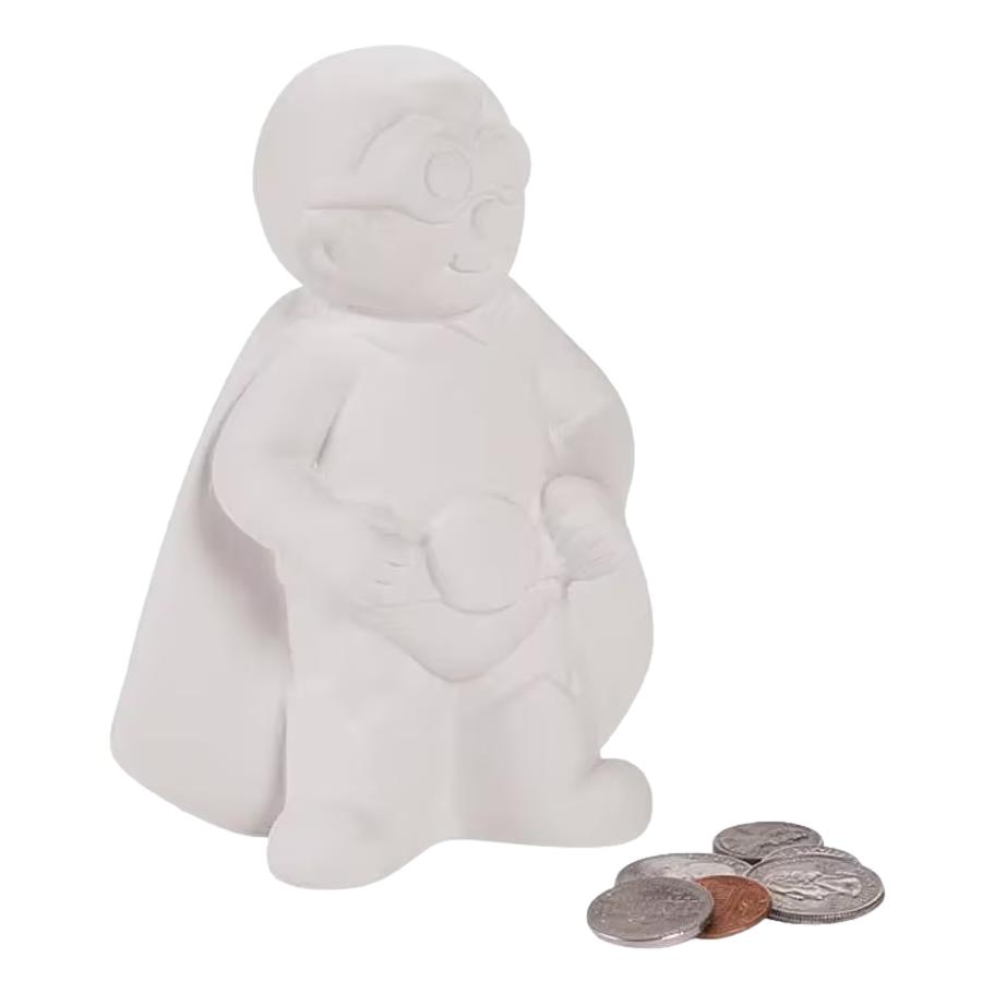 DIY Ceramic Superhero Banks (12 Pack)