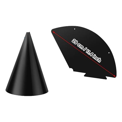 DIY Scratch Art Birthday Party Hats Craft Kit (36 Pack)