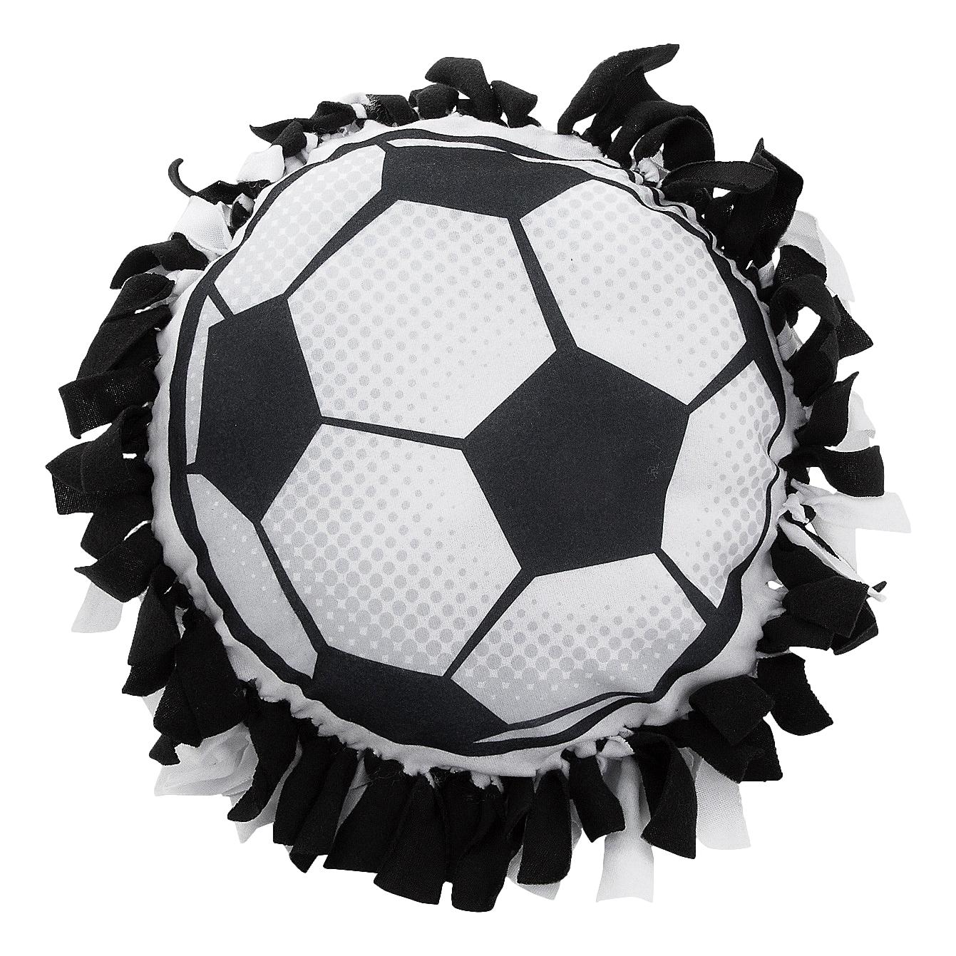 DIY Soccer Ball Fleece Tied Pillows (6 Pack)