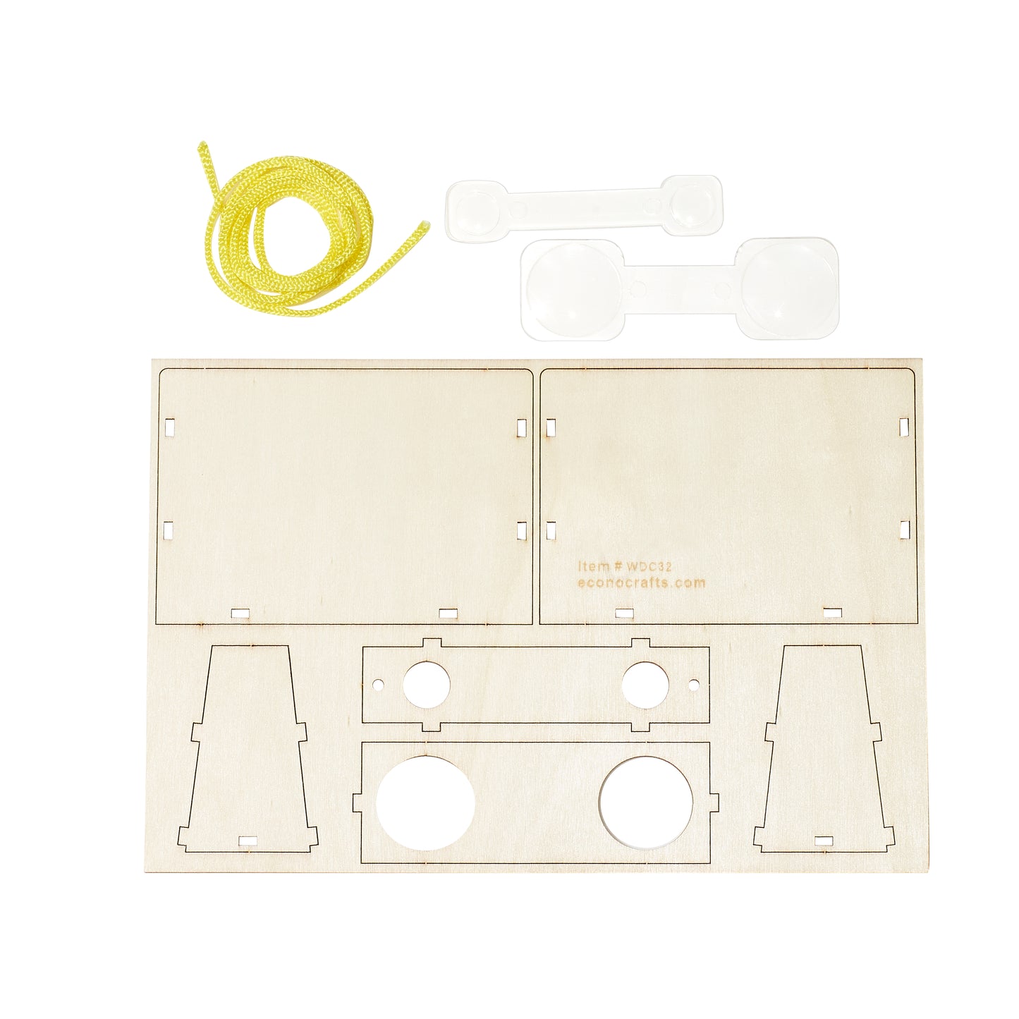 DIY Wooden Binoculars