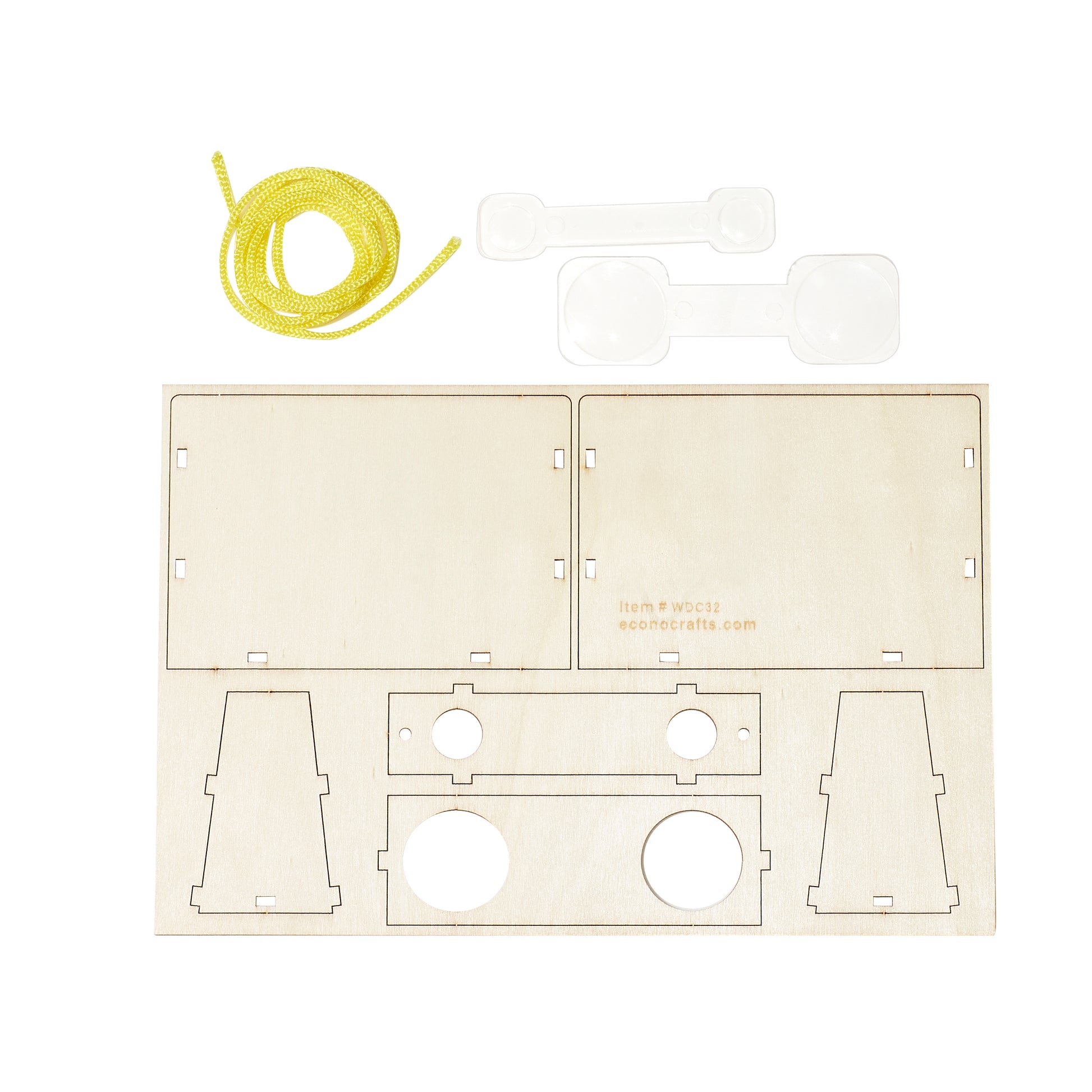 DIY Wooden Binoculars