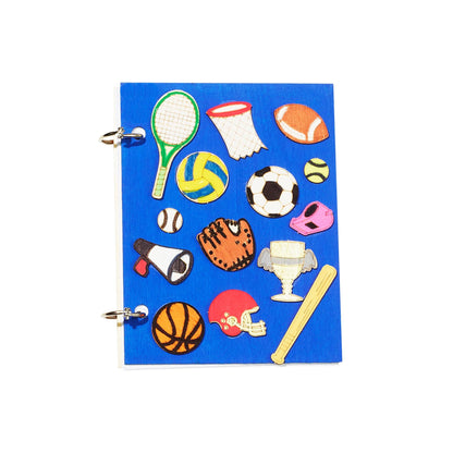 DIY Wooden Journals - Sports (10 Pack) - EconoCrafts