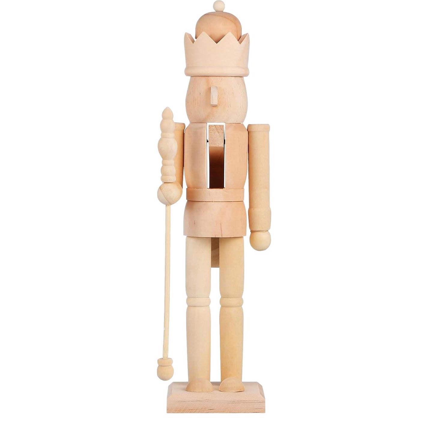 DIY Wooden Nutcracker Ornaments (Set of 6)