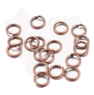 Darice Chain Maille Aluminum Jump Rings - Copper, 7.25 mm (150 Pack)