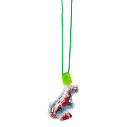 Dinosaur Sand Art Necklaces (12 Pack)