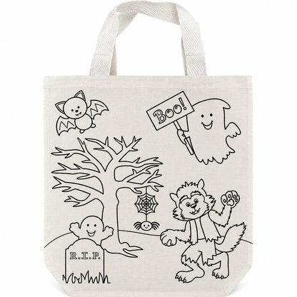CYO Halloween Spooky Tote Bags (6 Pack)