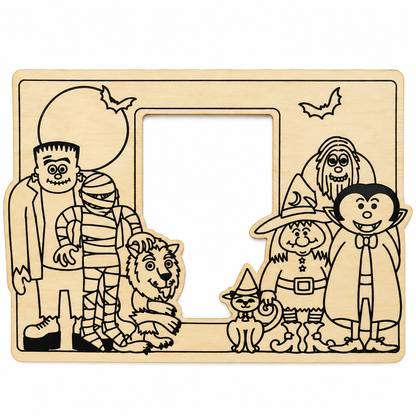 CYO Halloween Characters Picture Frame