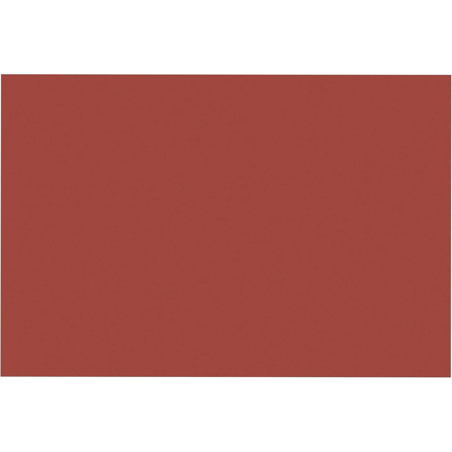 Heavyweight Construction Paper 12" X 18" - Red (50 Pack)