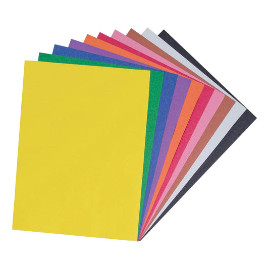 Heavyweight Construction Paper 9" X 12" - Assorted (50 Pack)