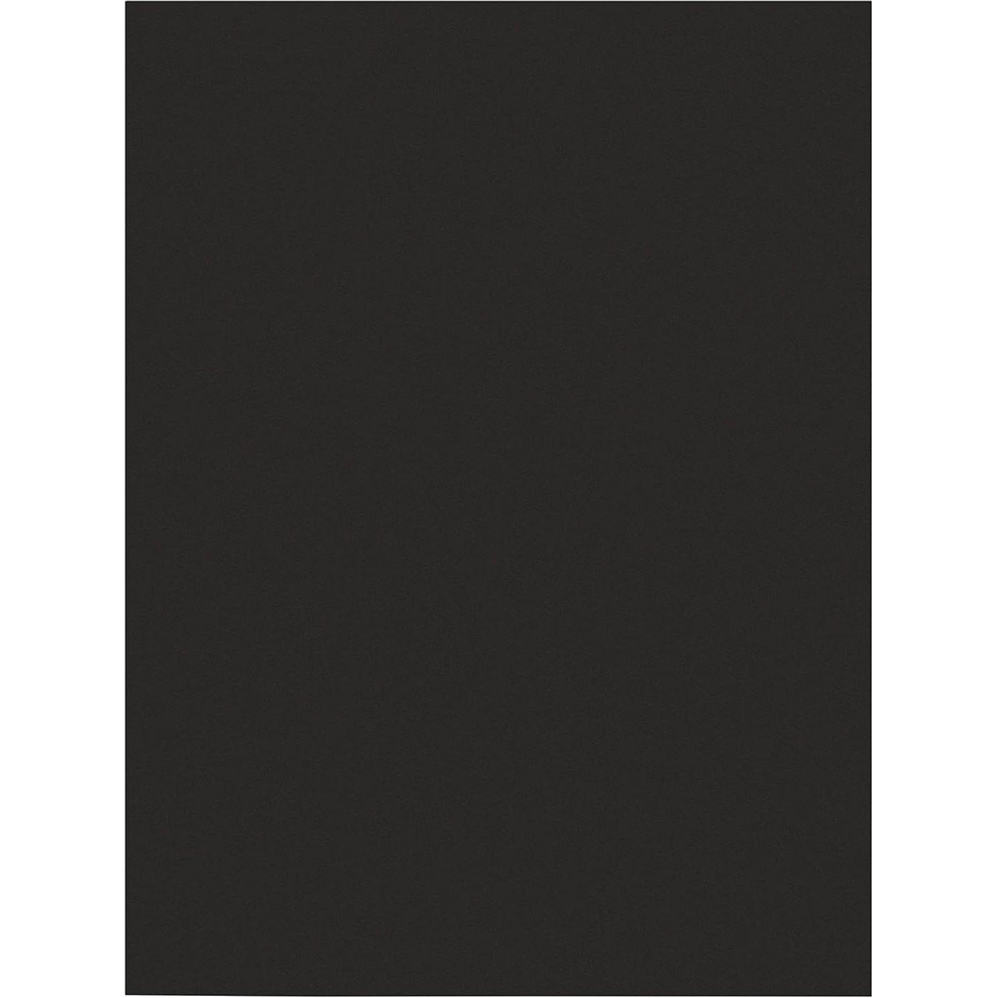 Heavyweight Construction Paper 9" X 12" - Black (50 Pack)
